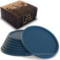 Food Grade Silicone Drinking Coaster Sets